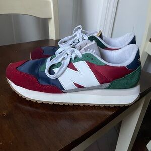 New Balance 237v1 Scarlet Team Forest Green Men 8.5 Women 10 MS237EA